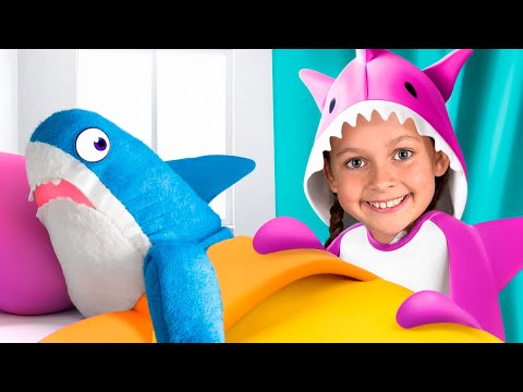 Baby Shark Finger Family and more Kids Songs by Maya Mary Mia