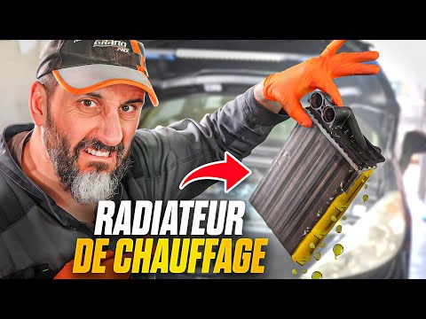 ÇA PUIRE ! Remplacement du radiateur de chauffage de la Peugeot 207