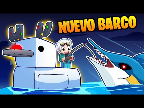 ¡ASÍ CONSEGUÍ MI NUEVO BARCO RENO en FISCH Roblox Navidad!