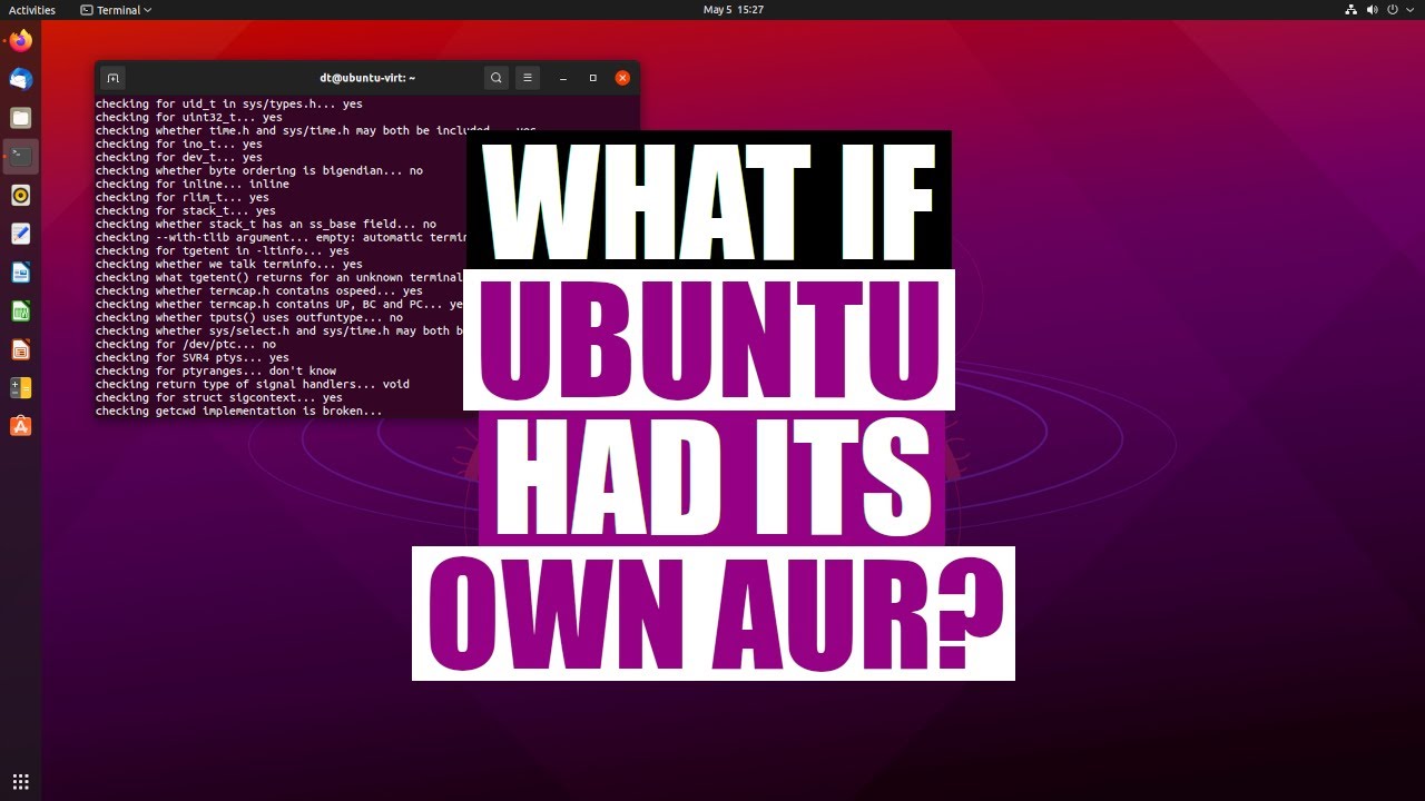 Pacstall Is An -AUR- For Ubuntu DistroTube
