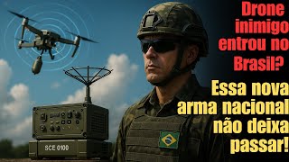 Brasil acabou de criar moderno sistema antidrones kamikaze que poucos países do mundo tem igual!