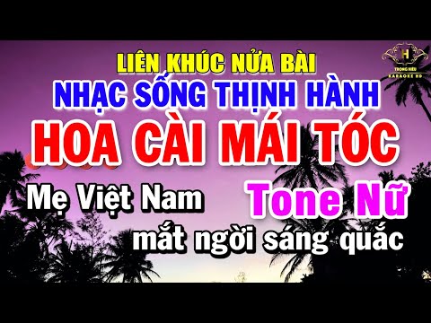 Karaoke Liên khúc Nửa Bài Tone Nữ Mới Nhất | Tuyển Chọn Những Bài Cha Cha Cha Ai Cũng Hát Được