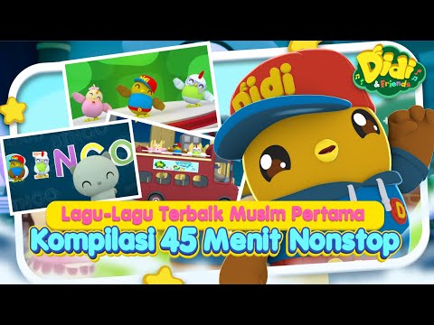 Lagu-Lagu Terbaik Musim Pertama | Kompilasi 45 Menit Nonstop  | Didi & Friends Indonesia