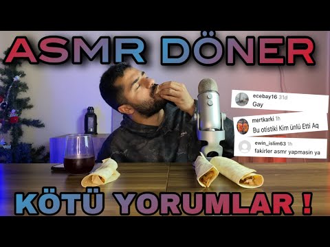 KÖTÜ YORUMLARI OKUYORUM 3 | Döner Mukbang