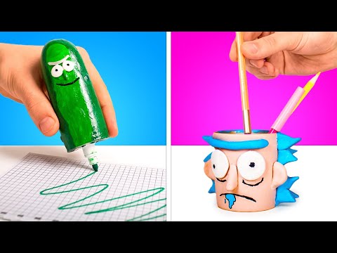 Ideas geniales de bricolaje para los días aburridos de la escuela