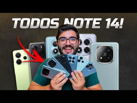 TODOS NA MESA: Nova Linha Redmi Note 14 da Xiaomi em 2025! Principais DIFERENÇAS e "Pegadinhas"