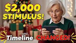 $2,000 Stimulus Update: Why the Timeline Suddenly Changed Before Christmas
