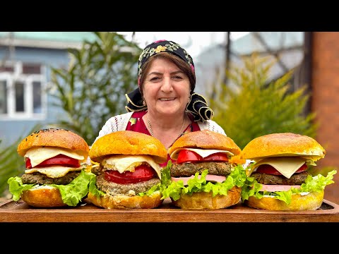 🍔Grandma's Ultimate Homemade Burger Recipe: Better Than Any Fast Food!