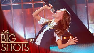 11-Year-Old Spanish Soul Singer Shocks Steve Harvey! | Little Big Shots