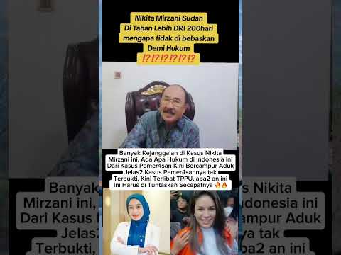 Nikita Mirzani Harus Bebas Karena ditahan Lebih dari 200 Hari #nikitamirzani #Bebas#shortvideo