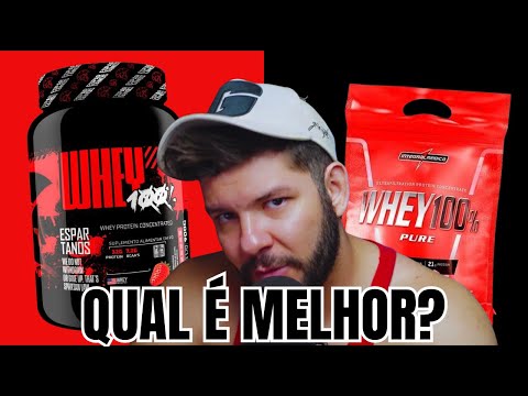 WHEY 100% (IntegralMédica) X WHEY 100% (Espartanos) - QUAL É MELHOR?
