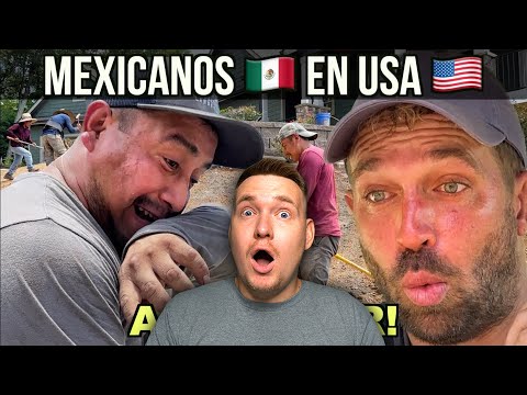 GRINGO TRABAJA CON LOS INMIGRANTES EN ESTADOS UNIDOS 😱