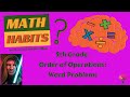 Mastering Order of Operations in Word Problems