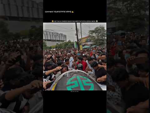 Sabse badi fan meetup #viralvideo #automobile #motovlog #zx10r #rider
