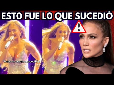 🔴ESTO FUE lo QUE PASÓ con JENNIFER LOPEZ en ESPAÑA🚨