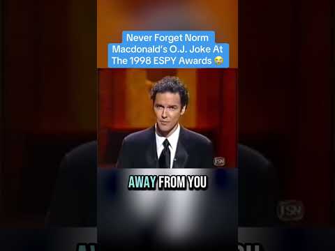Norm Macdonald Tells O.J. Simpson & Charles Woodson Heisman Trophy Joke At 1998 ESPY Awards ๐ญ