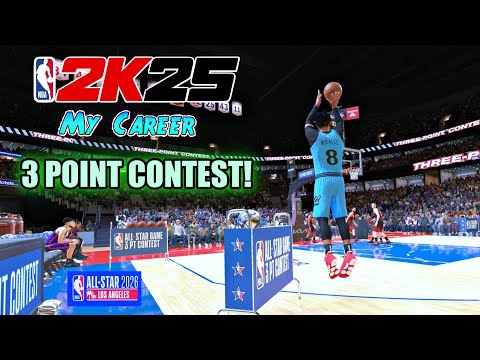 🏀 LA GARA DEL TIRO DA 3! - 3 PT CONTEST - NBA 2K25 CARRIERA Ep.39 - Gameplay ITA PS5 All Star Game