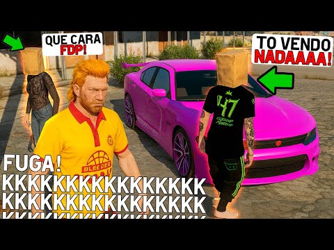 BOTEI CAPUZ NOS S3QUESTRAD0RES E DEI FUGA - GTA RP
