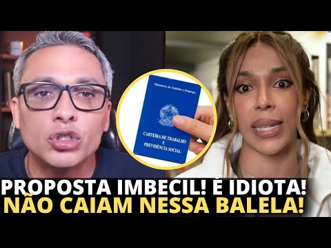 Gustavo Gayer detona Fim da Escala 6x1 de trabalho proposta por Erika Hilton do PSOL