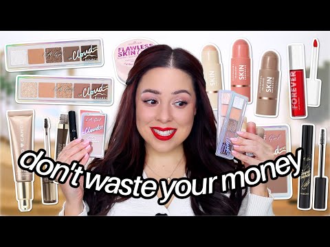 I tried all the NEW makeup at the drugstore…here’s what to avoid 👀