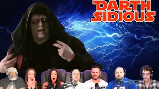 Reactors Reacting to DARTH SIDIOUS vs The JEDI - FIRST TIME WATCHING
