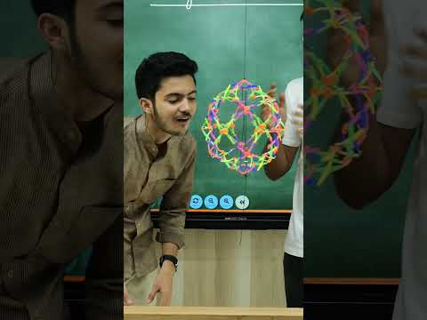Watch till the end, comment below the concept used..#theoryofphysics #hobermansphere