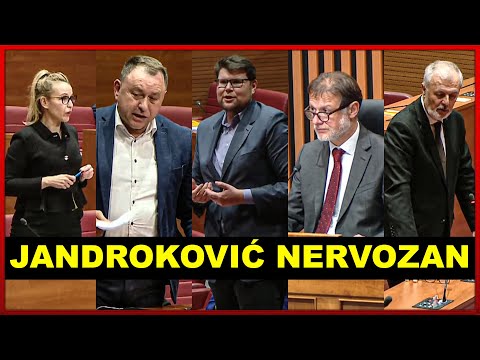 JANDROKOVIĆ NERVOZAN: Žestoka svađa i rasprava između Grbina, HDZ-a i Jandrokovića - HDZ napada