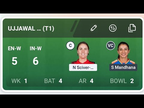 EN-W Vs IN-W Dream11 Prediction | EN-W Vs IN-W Dream11 Team | EN W Vs IN W Dream11 Prediction Today