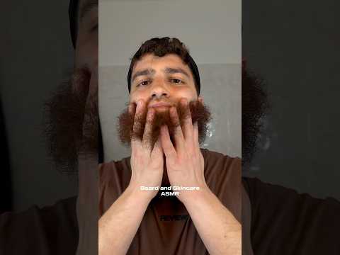 Beard & Skincare ASMR #beardcare #skincare #asmr #trimmer #shortsfeed #shorts