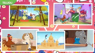 Chicken and Friends: Amapiano Dance & Adventure Compilation! | Telugu