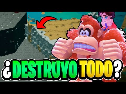 ¿¡ Puedo DESTRUIR TODO un MUNDO del Donkey Kong Bananza !? 🤔🤔🤔