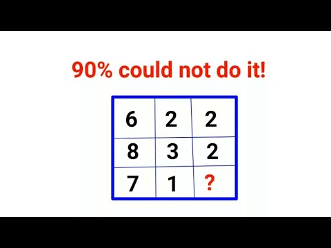 90% could not crack this Math Puzzle! Can you?  #iq #iqtest #aptitude #puzzles #mathspuzzles