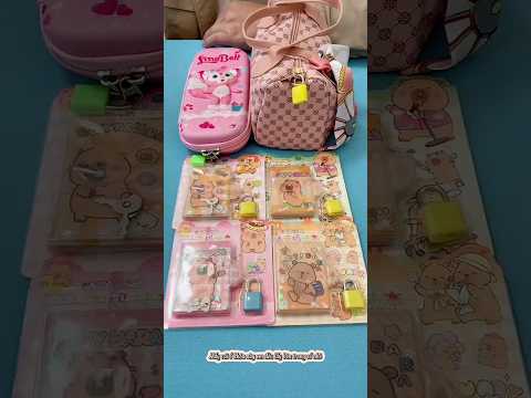 REVIEW sổ tay mini có khóa xịn xò bạn có chưa #funnyshorts #stationery #cutethings