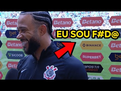 🚨🚨APÓS BICICLETA, OLHA QUE MEMPHIS FALOU, FIEL!! Vitória do Corinthians