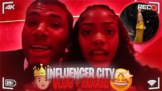 INFLUENCER CITY VLOG | HOMECOMING, MALL, MAKEUP, ETC.