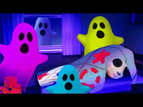 Quantos fantasmas coloridos há na sala? | Desenho animado | Dolly e Amigos