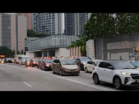Kuala Lumpur Jl Pudu pagi hari