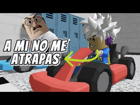 MOMENTOS DIVERTIDOS Escapando de la ESCUELA de ROBLOX