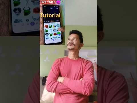 Trolling face tutorial video #shorts #short #youtubeshorts #tutorial #shortsfeed #shortvideo #troll