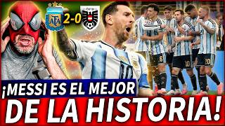 ¡GOAT!🤯¡DOBLETE HISTÓRICO de MESSI en la VICTORIA de ARGENTINA 2-0 AUSTRIA! (INCREIBLE)
