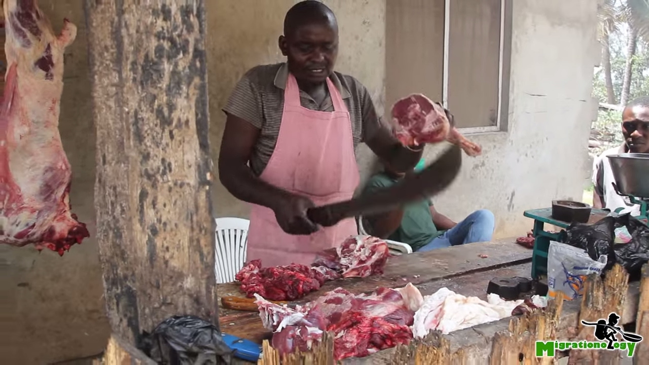 Nyama Choma: Tanzanian Roasted Goat - African Street Food
