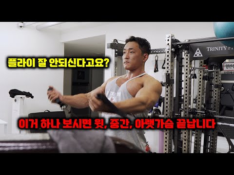 케이블 플라이의 모든 것👍가슴 상.중.하 공략하기