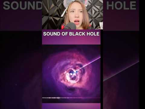 SUARA ASLI BLACK HOLE😱 #shorts #metta #reaction