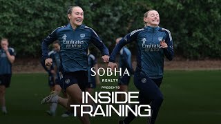 INSIDE TRAINING | Arsenal prepare for first away game of the new season