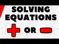 Solving Linear Equations and Operations