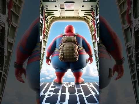 The Rescue Mission by Fat spiderman   #avengers #gta #marvel  #captainamerica #shorts #spiderman