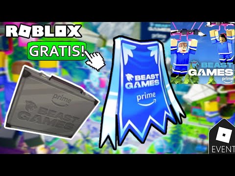 ¡COMO CONSEGUIR 2 ITEMS GRATIS DE MRBEAST EN ROBLOX! | EVENTO BEAST GAMES 💰