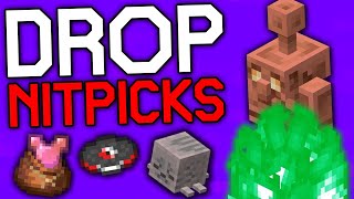 My Nitpicks for the Minecraft Drops!