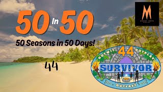 Day 44: Rewatching Every Season of Survivor in 50 Days | Survivor 44 🔴