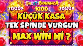 Sweet Bonanza 1000 🍭 KÜÇÜK KASA KATLAMA NELER YAPTIK ? | SLOT OYUNLARI